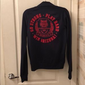 UofA VS Pink zip up jacket